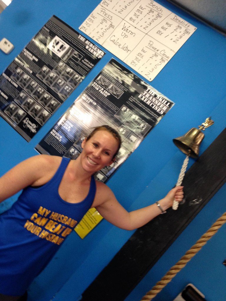 Jodi gets a Clean and Jerk PR with 135#!